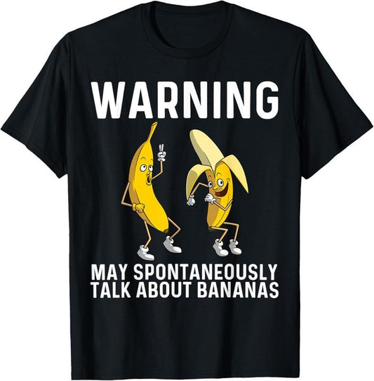 100% Cotton Banana Gift For Men Women Boys Girls Banana Fruit Lover T-Shirt