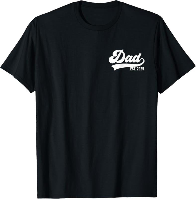 100% Cotton Dad Est. 2025 Dad 2025 loading New Dad 2025 T-Shirt