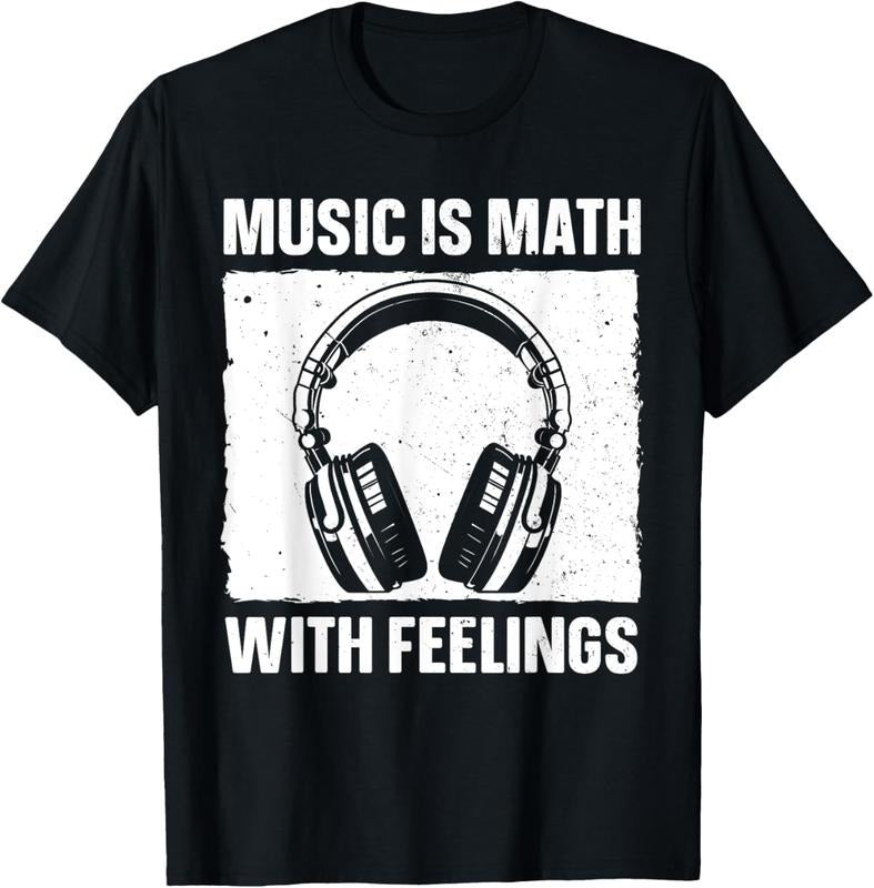 100% Cotton Funny Music Art For Men Women Music Teacher Themed Gag Music T-Shirt