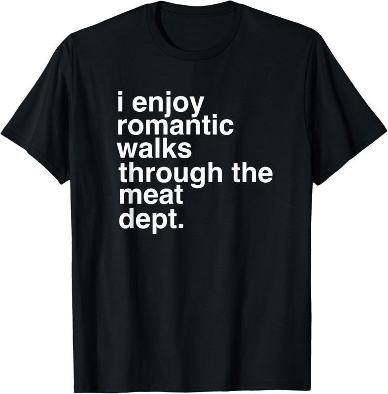 100% Cotton Funny Saying Meat Bacon Beef Grilling BBQ Lover Gift T-Shirt T-Shirt