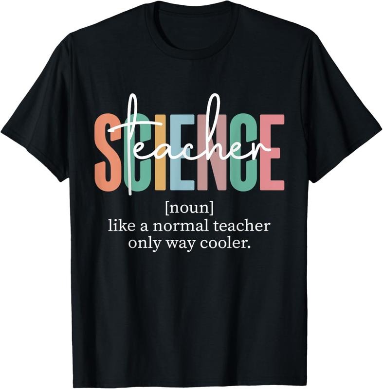 100% Cotton Funny Science Teacher Definition for Women & Men T-Shirt