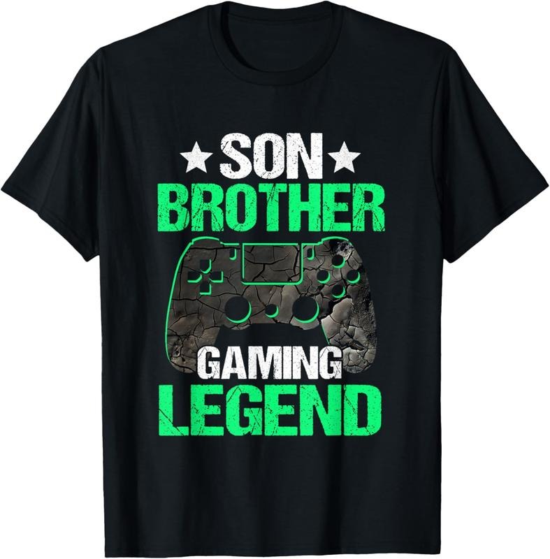 100% Cotton Gaming Gifts For Teenage Boys 8-12 Year Old Video Gamer Boy T-Shirt
