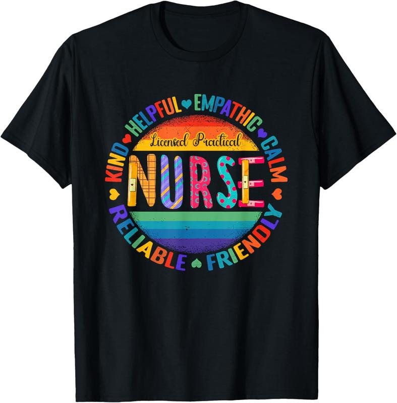 100% Cotton Licensed Practical Nurse Appreciation Week Healthcare LPN T-Shirt