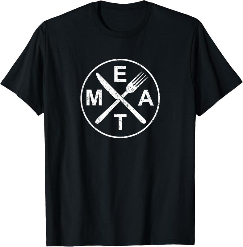 100% Cotton Meat Eater Carnivore Protein Keto Paleo T-Shirt