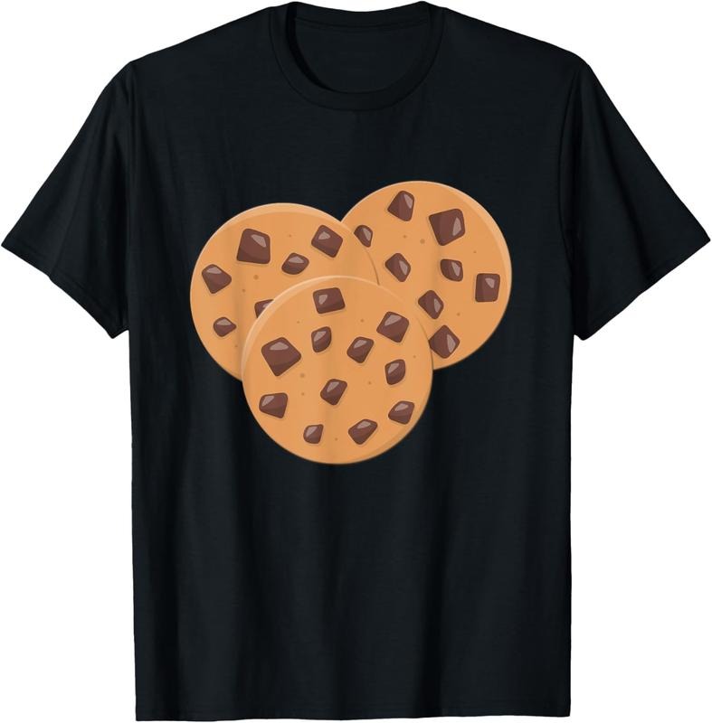 100% Cotton Milk and COOKIES Couples Halloween Costume Matching Shirt T-Shirt