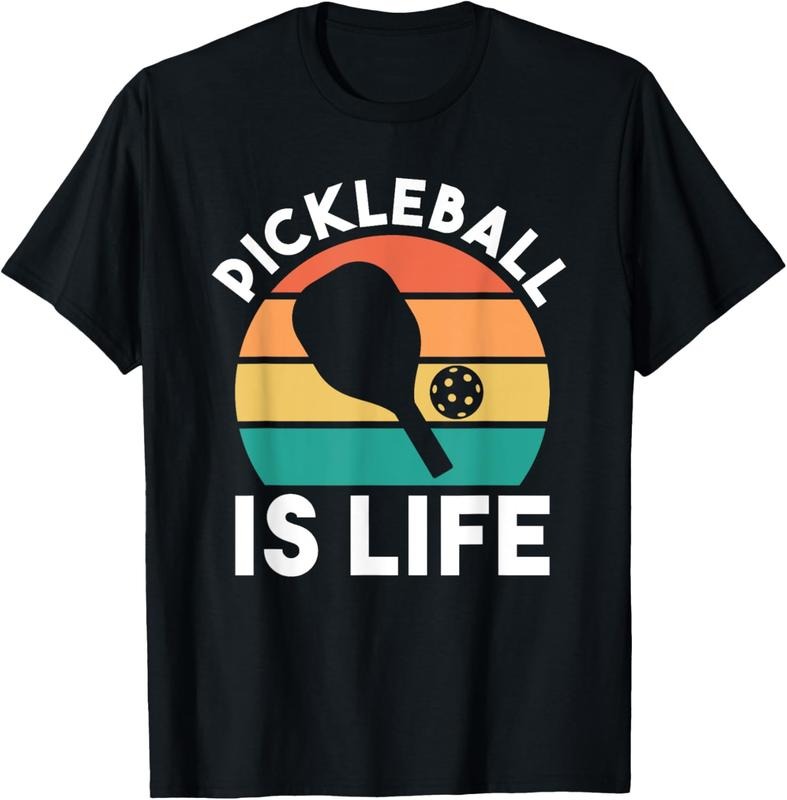 100% Cotton Pickleball Is Life T-Shirt