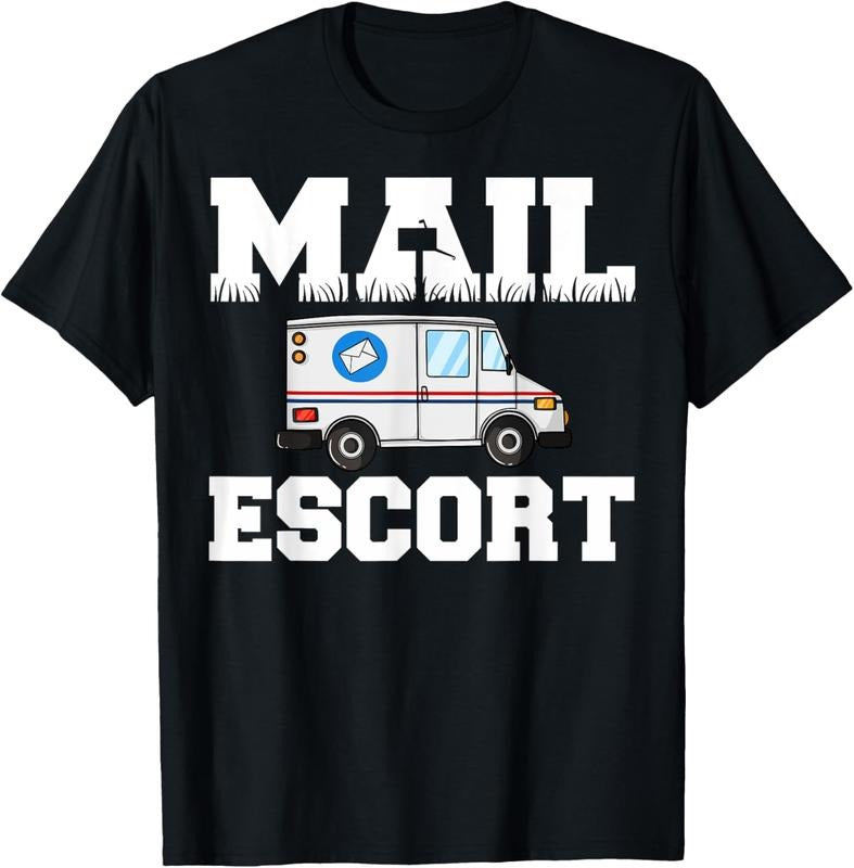 100% Cotton Postal Service Mailman US Postman Worker T-Shirt