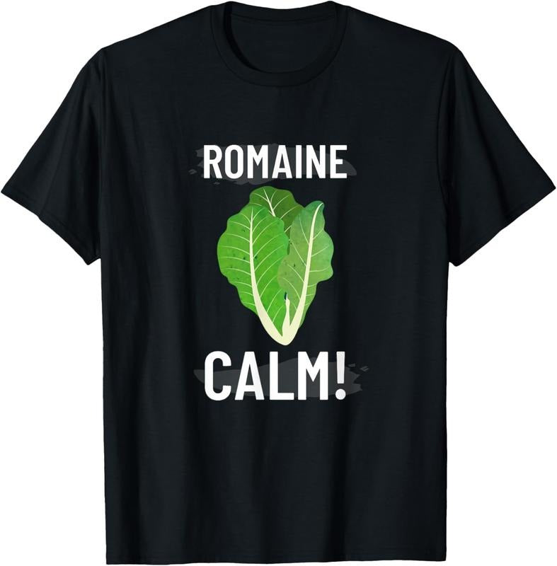 100% Cotton Romain Calm Funny Cooking T Shirt T-Shirt