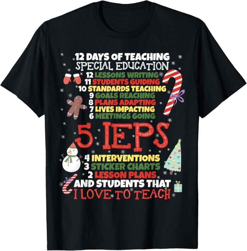 100% Cotton SPED School Tee Funny Special Education Teacher Gift T-Shirt