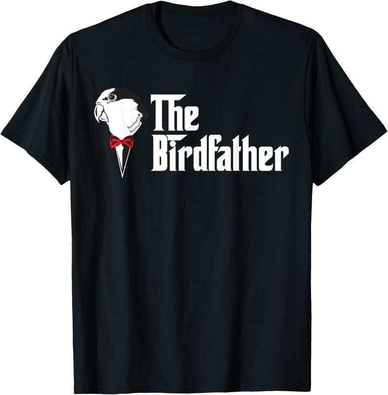 100% Cotton The Birdfather | Funny Bird's Dad Lover T-Shirt