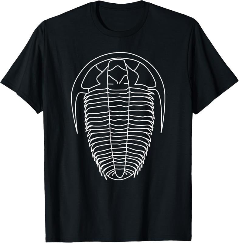 100% Cotton Trilobite Fossil Geology Teacher Student Geologist Gift T-Shirt