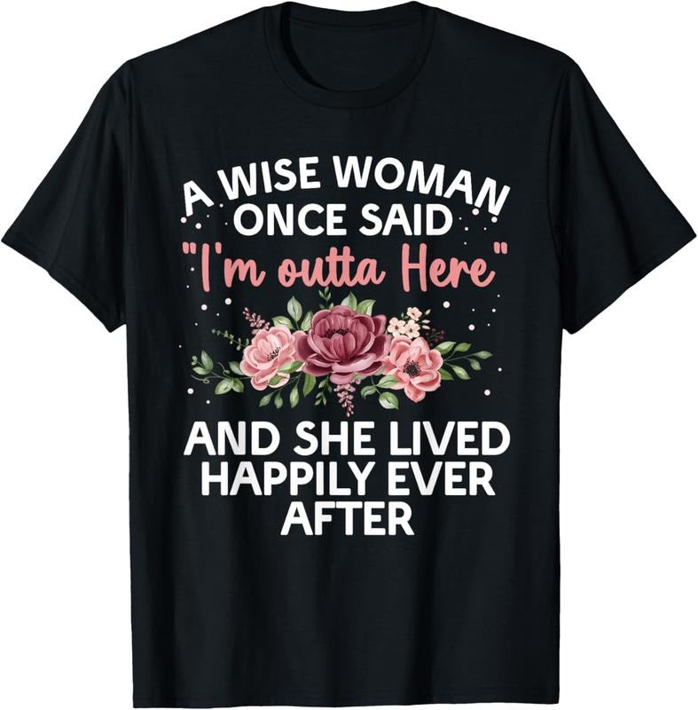 100% Cotton UniqueRetirement Design For Retired Women Grandma Mom Retire T-Shirt