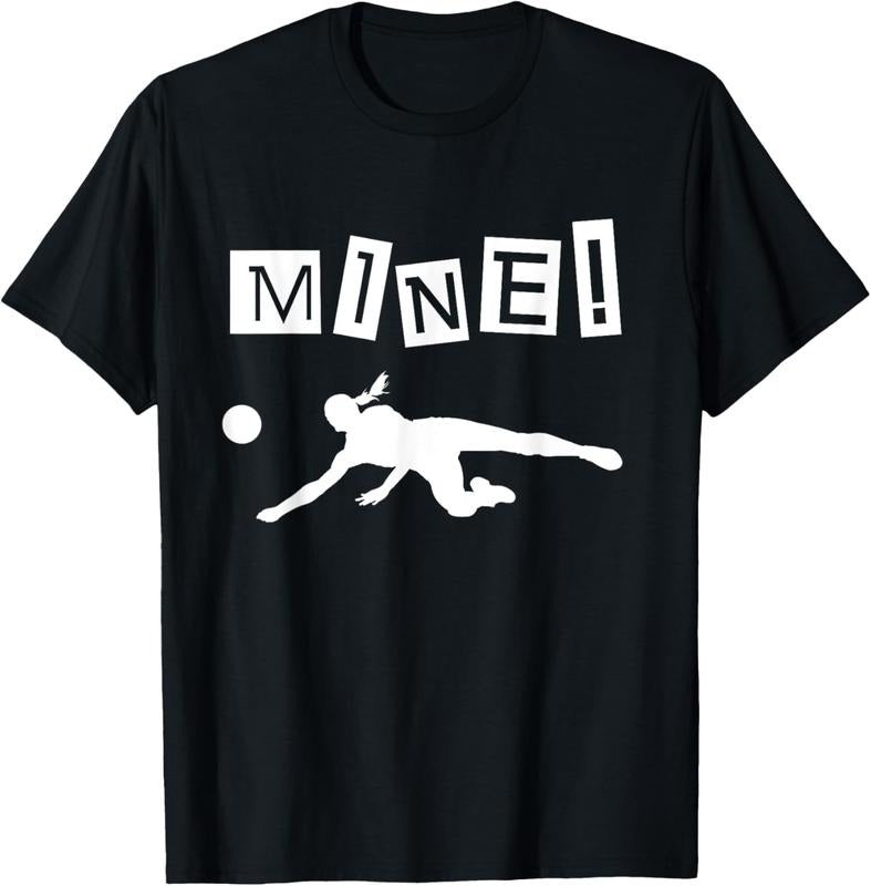 100% Cotton Volleyball Player Funny Volleyball T-Shirt