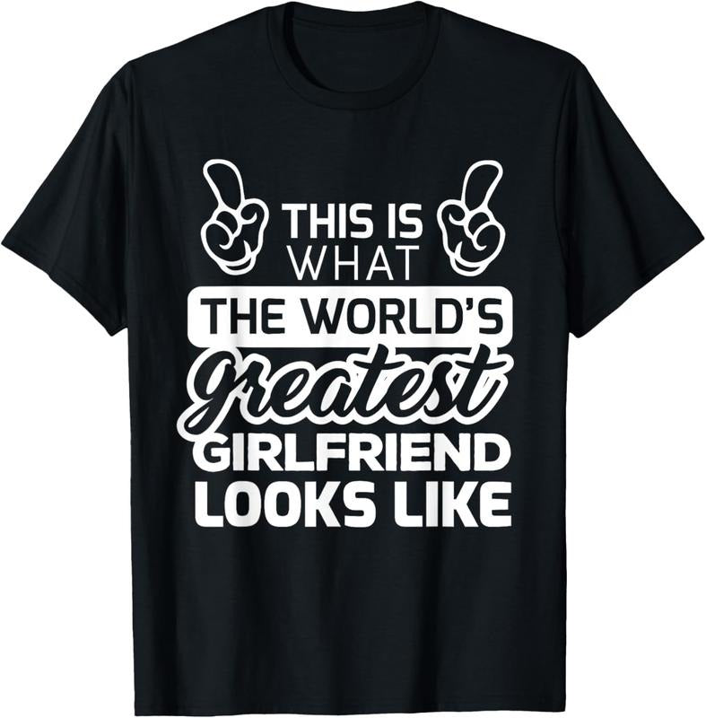 100% Cotton World's Greatest Girlfriend Best Girlfriend Ever T-Shirt T-Shirt