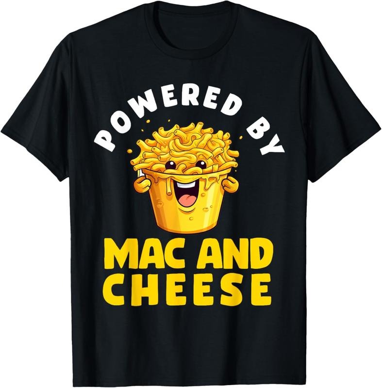 100% Cotton macaroni n Cheese Boys Girls macaroniaroni and Cheese Men Women T-Shirt
