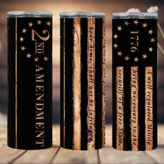 1776 2nd Amendment Tumbler
