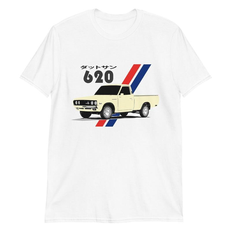 1972 Datsun 620 Vintage Japanese JDM Pickup Truck TShirt