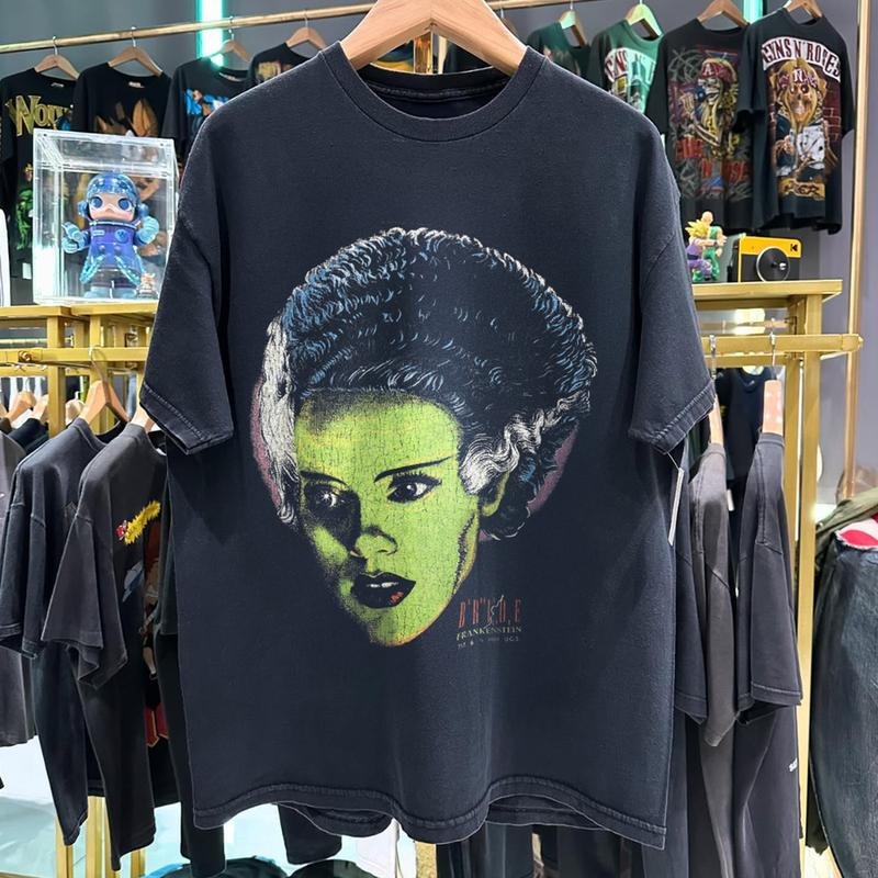 1991 The Bride 0F Frankenstein Rare Black T-Shirt Unisex Shirt Gift for him, Gift for her, Gift for fan