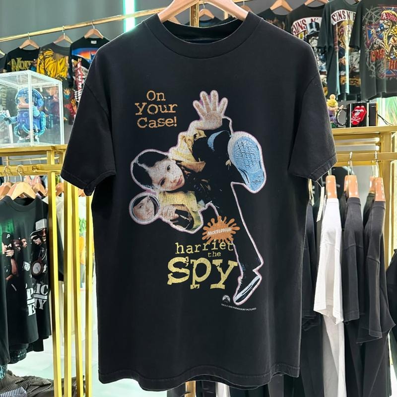 1996 Harriet The Spy 'Michelle Trachtenberg' Ultra Rare Black T-Shirt Unisex Shirt Gift for him, Gift for her, Gift for fan