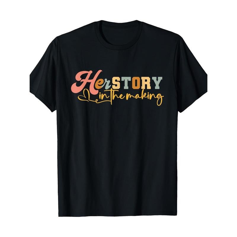 1pc Men'S Vintage-Inspired "History in Making" T-Shirt - 100% Cotton, Crew Neck, Short Sleeve, Casual Fit, All-Season Knit Fabric Tee with Slight Stretch, Digital Heat Transfer Design Made in USA