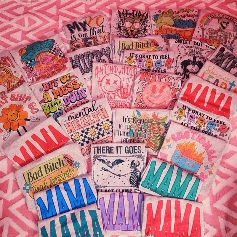 2 Graphic Tee Bundle Grab Bag Gildan Unisex Fit