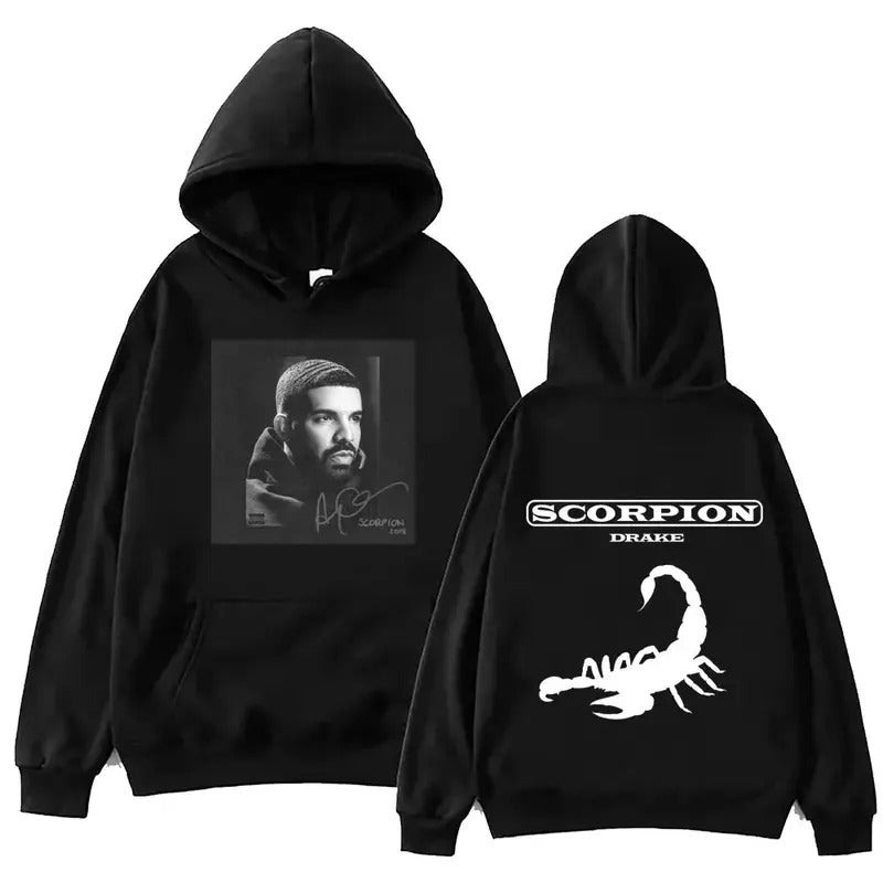 2 Sides Drake Scorpion Hoodie, Gift For Fan, Gift For Her, Gift For Him