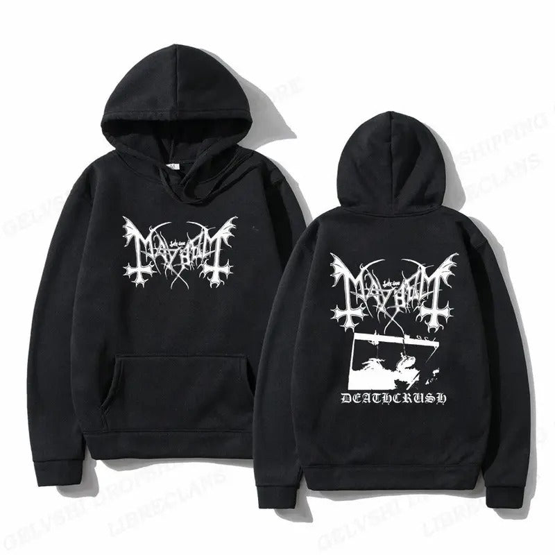 2 Sides Mayhem Deathcrush Album Hoodie, Gift For Fan, Gift For Her, Gift For Him