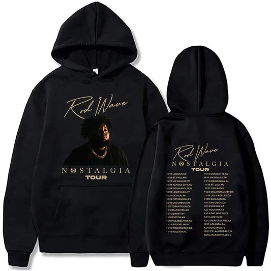 2 Sides Rod Wave Nostalgia Tour Hoodie, Gift For Fan, Gift For Her, Gift For Him