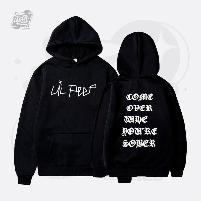 2 slides, Lil Peep Unisex Hoodie | lil peep tribute hoodie | lil peep rip fan merch | Hip Hop Streetwear clothing | Limited Edition