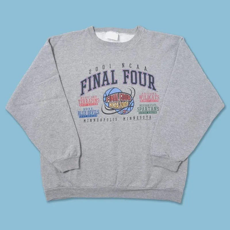 2001 NCAA Final Four Sweater, Unisex, Vintage Sweater, Sport, sweatshirt hot trend