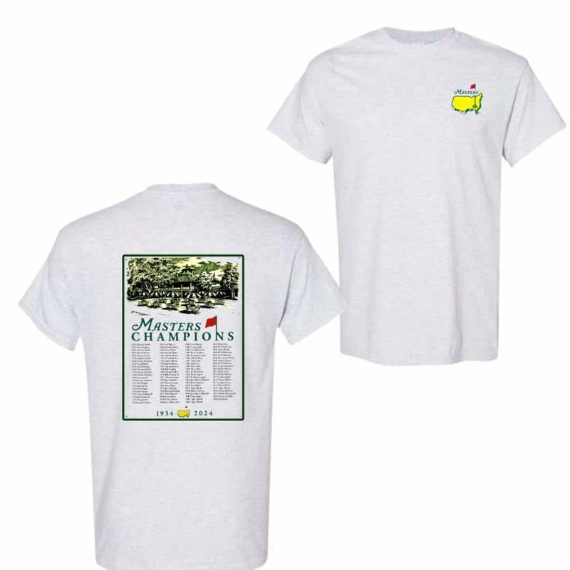 2024 Masters Tournament Augusta 90 Years Shirt, Golf Tournament T-Shirt, Masters Golf T-Shirt, The Masters Golf Cup Tee, Golf Gifts for Men, Shirt For Men And Women