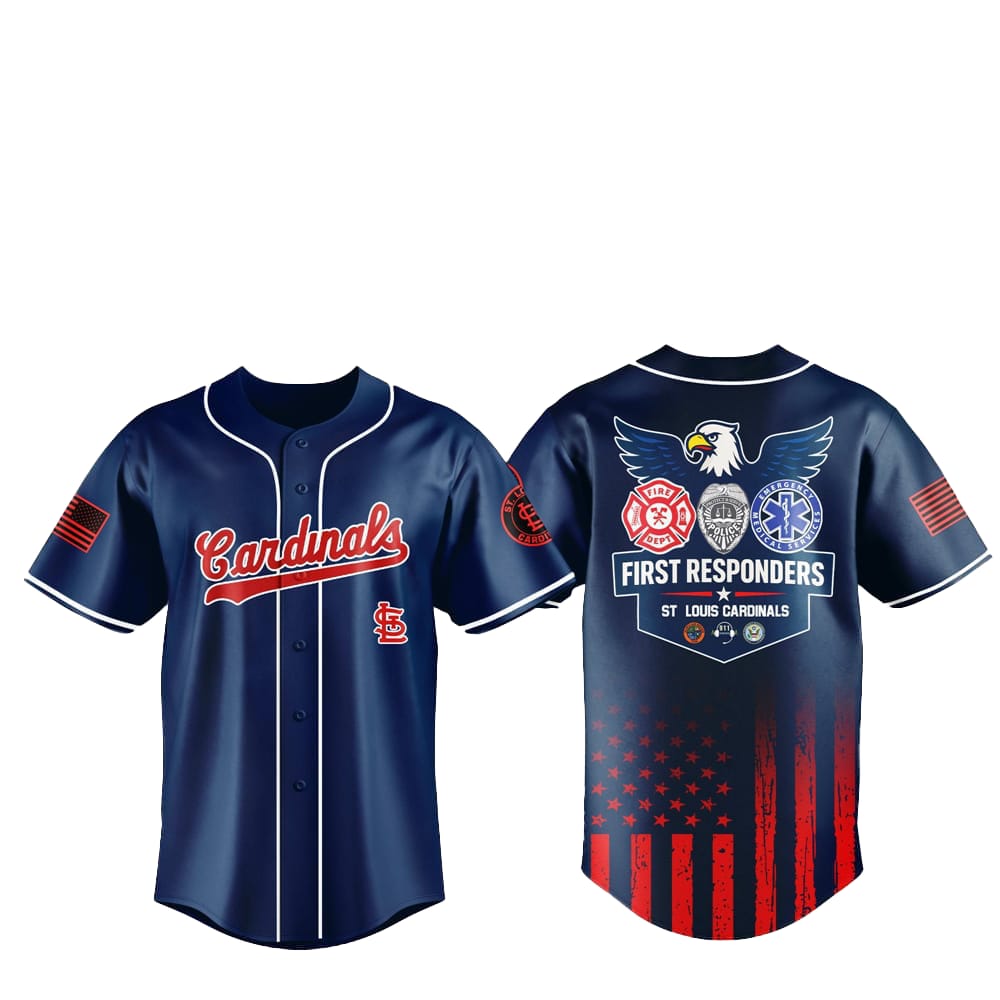 2025 Cardinals First Responders Night Jersey - Grishko.com