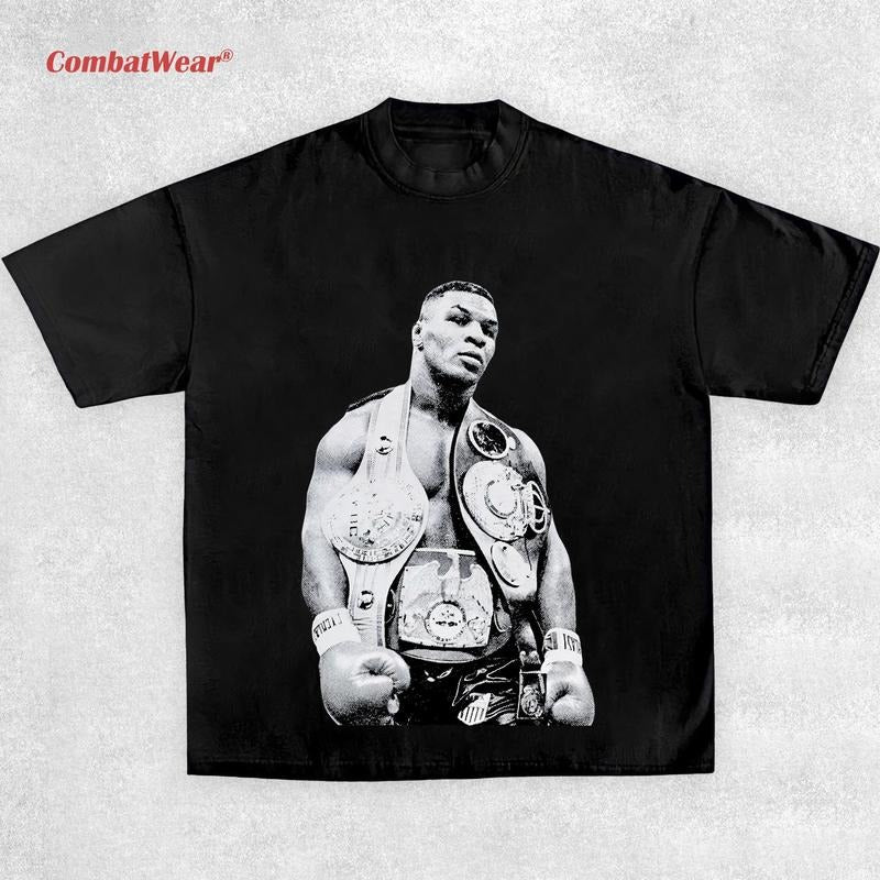 2025 MIKE TYSON TEE, 2025 Boxing T-shirt, Fighter Tee, Sports Shirt, Vintage Boxing Tee, Graphic Boxing Champ T-Shirt, Boxing Fan Gift