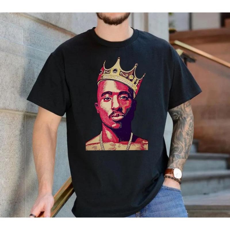 2pac 90s Hip Hop Tshirt, 2pac Fan Gift, Rapper Lover, Hip Hop Music Shirt, Gift For Fan, Unisex Short Sleeve Teestyle{n002}2