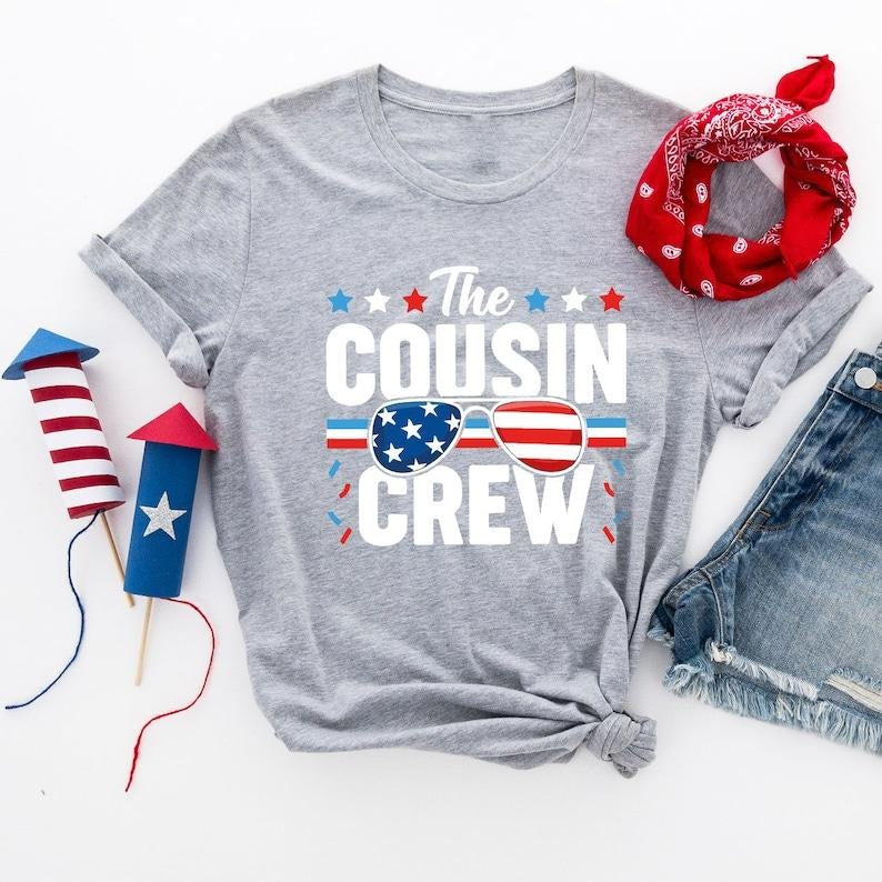 4th of July Shirt, USA Shirt, Patriotic Shirt, Cousin Crew Shirts, The Cousin Crew Shirt, America Shirt, Independence Day, Fourth of July