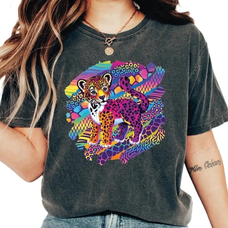 90s Inspired Tiger T-Shirt, Vintage Style Tiger T-Shirt, Gifts For Friend, Graphic Tees, Festival Fashion