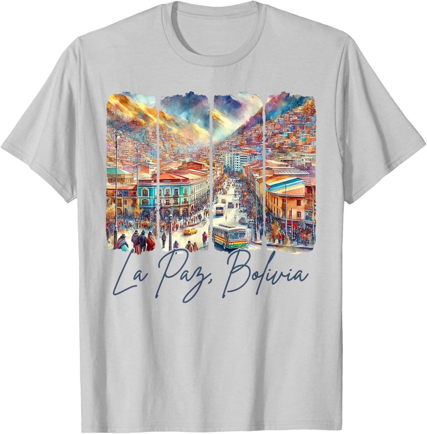La Paz Bolivia Traveling Brushstroke La Paz Souvenir Trip