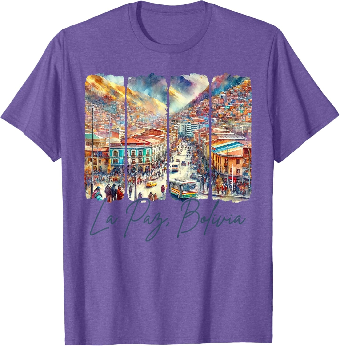 La Paz Bolivia Traveling Brushstroke La Paz Souvenir Trip