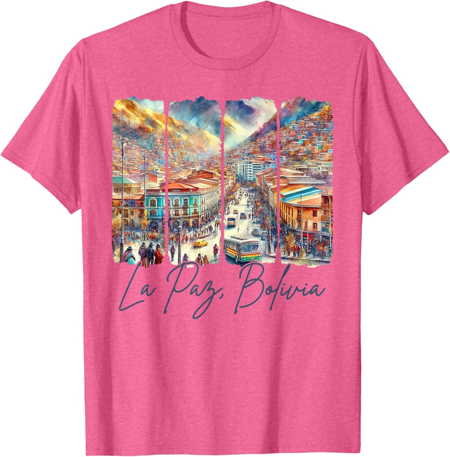 La Paz Bolivia Traveling Brushstroke La Paz Souvenir Trip