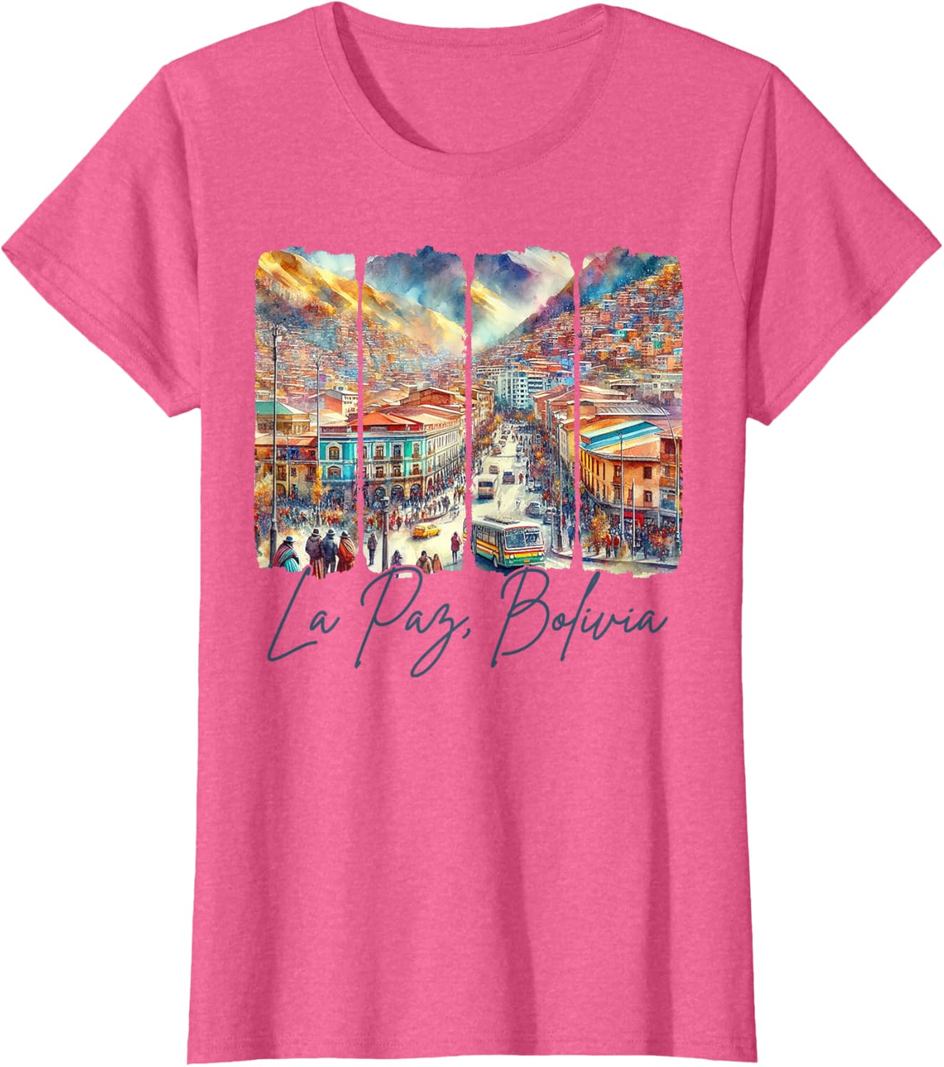 La Paz Bolivia Traveling Brushstroke La Paz Souvenir Trip
