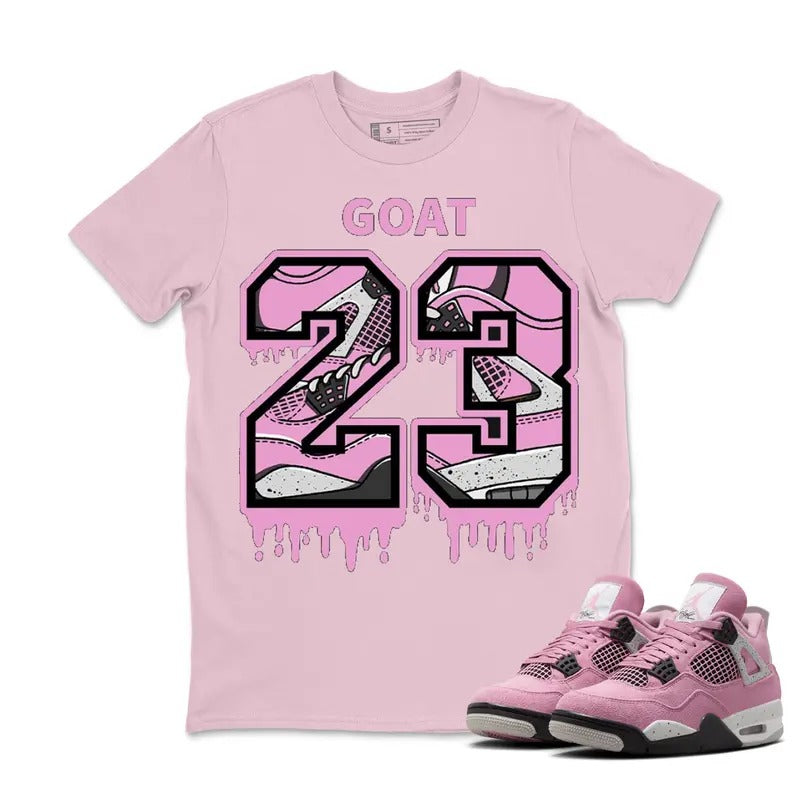 AJ 4 Orchid Neutral Outfits Graphic Tees, Y2k Streetwear Unisex T-shirt