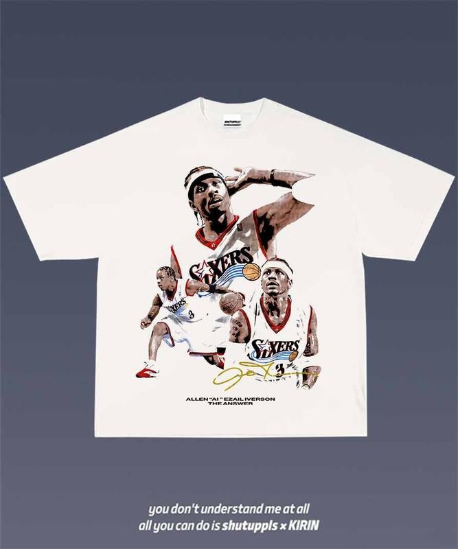 ALLEN IVERSON 5.17 TEE | VINTAGE TEE GRAPHIC T-SHIRT SWEATSHIRT HOODIE | SPORT TEE - GIFT FOR FAN