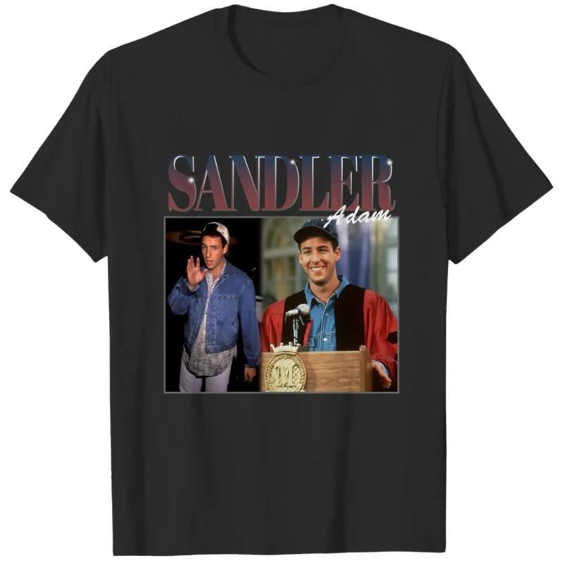 Adam Sandler Graphic T-Shirt, Adam Sandler Funny Tshirt, adam sandler tee, Adam Sandler T shirt Womenswear Tops Underwear Lady Streetwear Summer Comfort Casual