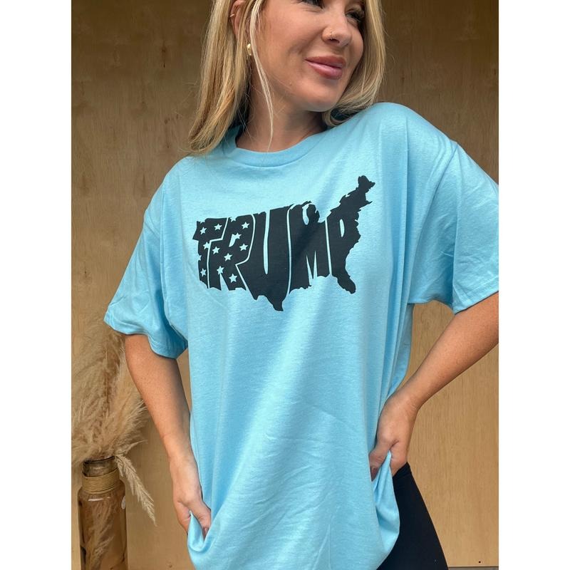 America Map Graphic Tee