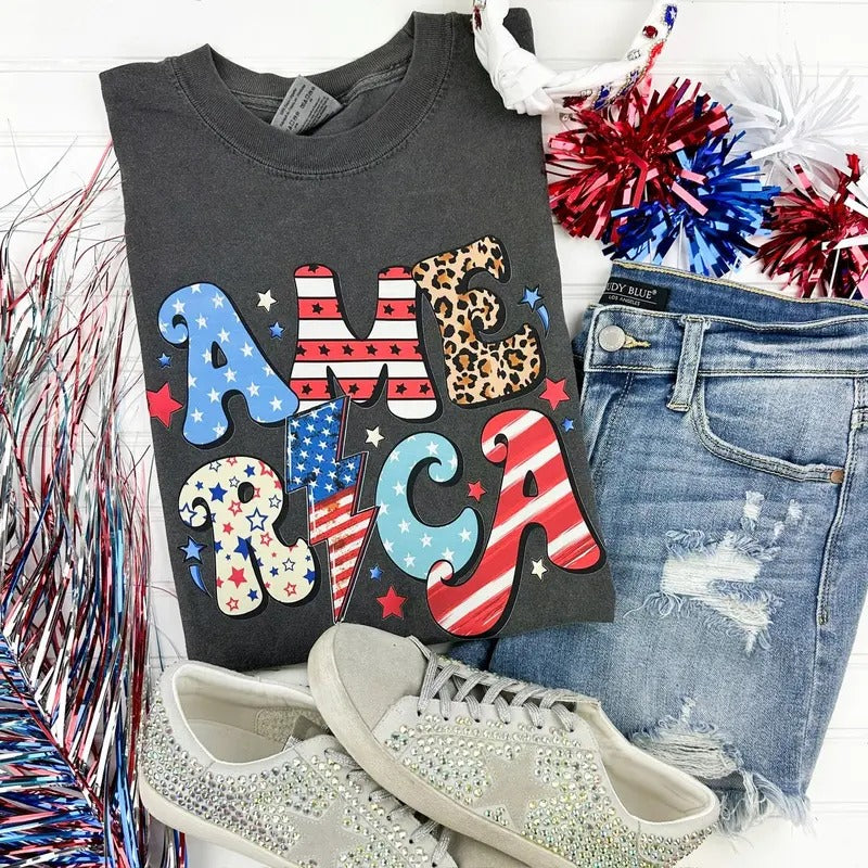 America The Beautiful Comfort Colors T-Shirt