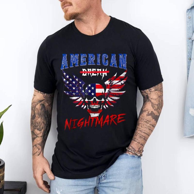 American Flag Dream T-Shirt | Unisex Cotton Tee, Short Sleeve, Size S-3XL