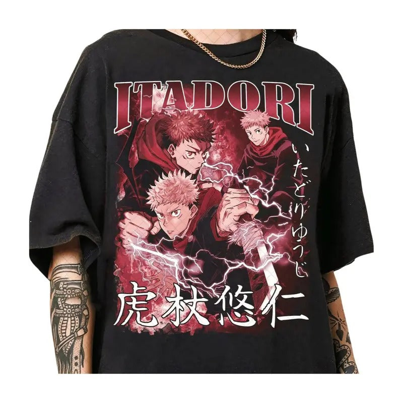 Anime Itadori Yuji Vintage Shirt, Anime Lover Shirt