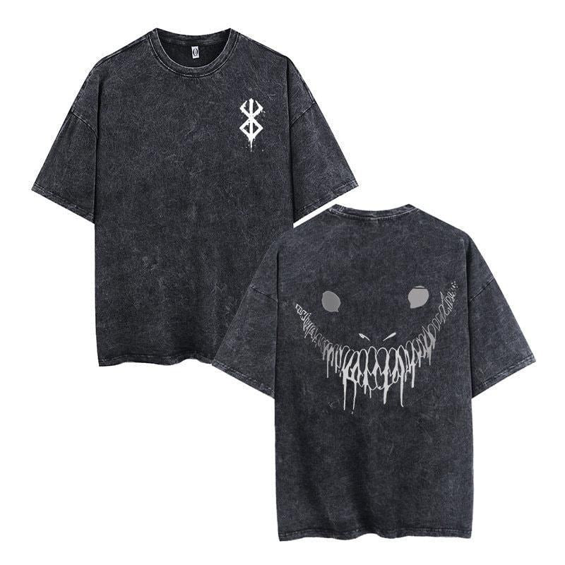 Anime Japanese Shirt - Soft Vintage Oversized Shirt, Berserk, anime Graphic shirt , shirt  T-shirt Hoodies & Sweatshirts