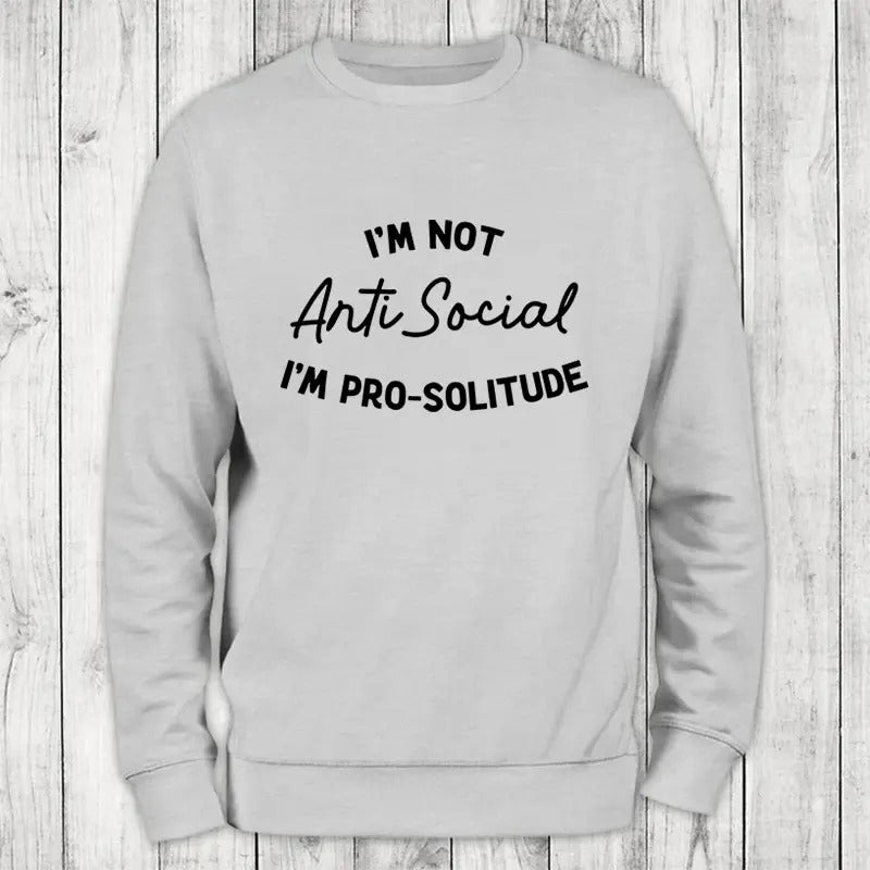 Anti-Social Sweatshirt Classic Womenswear