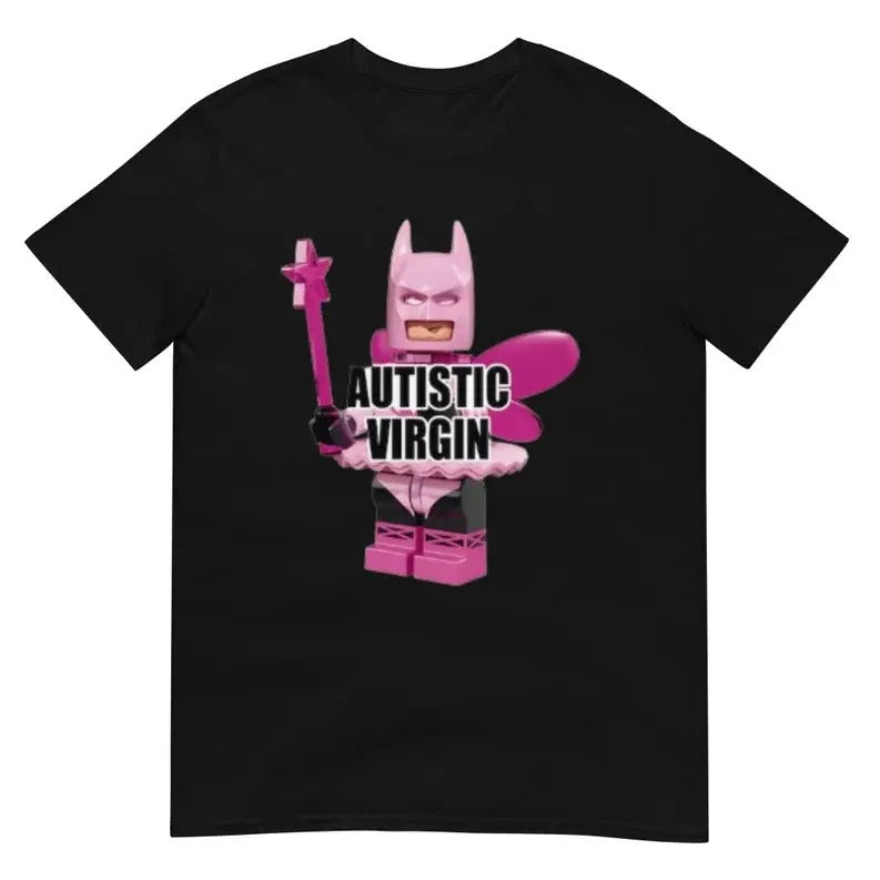 Autistic Virgin Shirt, Batman Shirt Classic Cotton